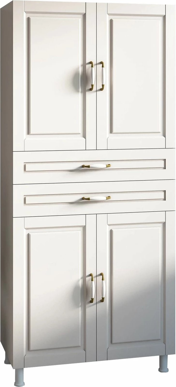 Dollap multifunksional, ngjyrë e bardhë mat, Skye Decor, Rb-057