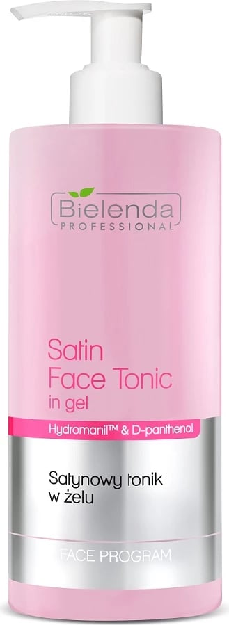 Tonik fytyre në xhel për femra Bielenda Professional Satin Face Tonic In Gel 500ml