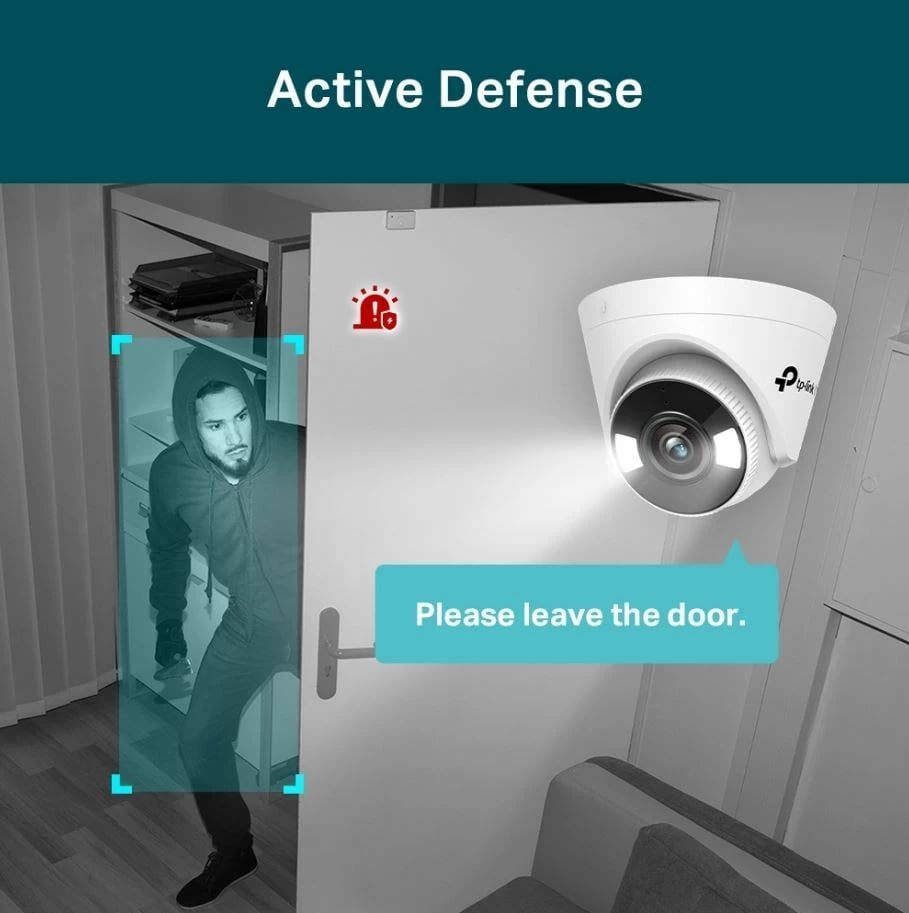 Kamerë sigurie TP-LINK VIGI C450, 5MP, 2.8mm, Full Color, e bardhë