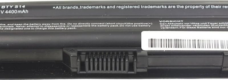 Bateri laptopi Green Cell MS05, 4400mAh, e zezë 