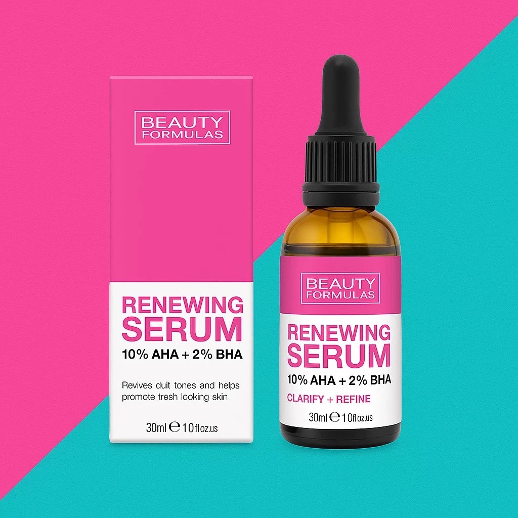 Beauty Formulas RENEWING AHA + BHA SERUM 30ML