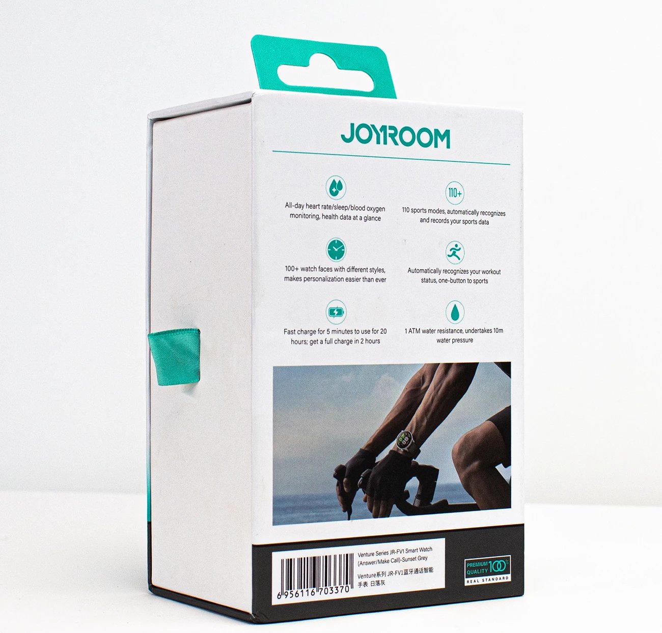 Smartwatch Joyroom JR-FV1 Venture Series, 1.43" AMOLED, 300 mAh, Bluetooth 5.3, i zi