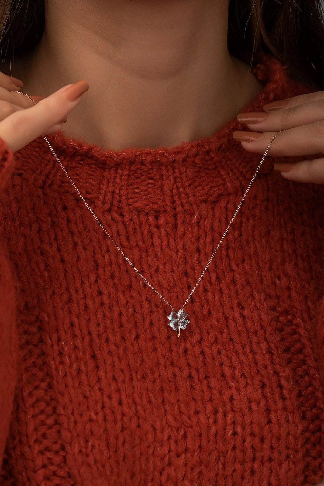 Qafore argjendi Jumeon, ngjyrë ari rozë, MKN152