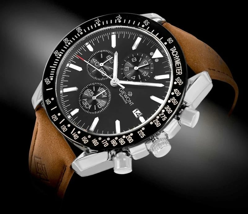 Orë dore për meshkuj Giewont, kafe e zezë