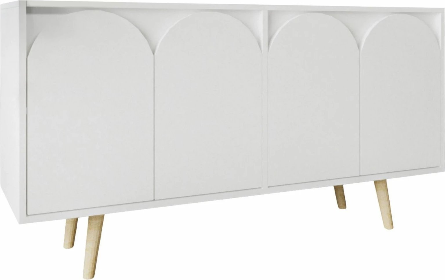 Konsolë Skye Decor, Venezia 150, e bardhë