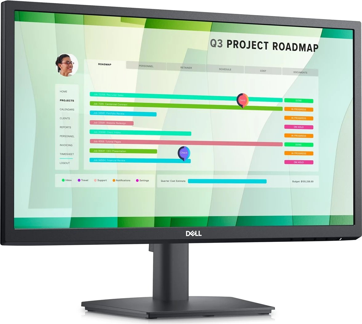 Monitor Dell E2223HN, 22", i zi 