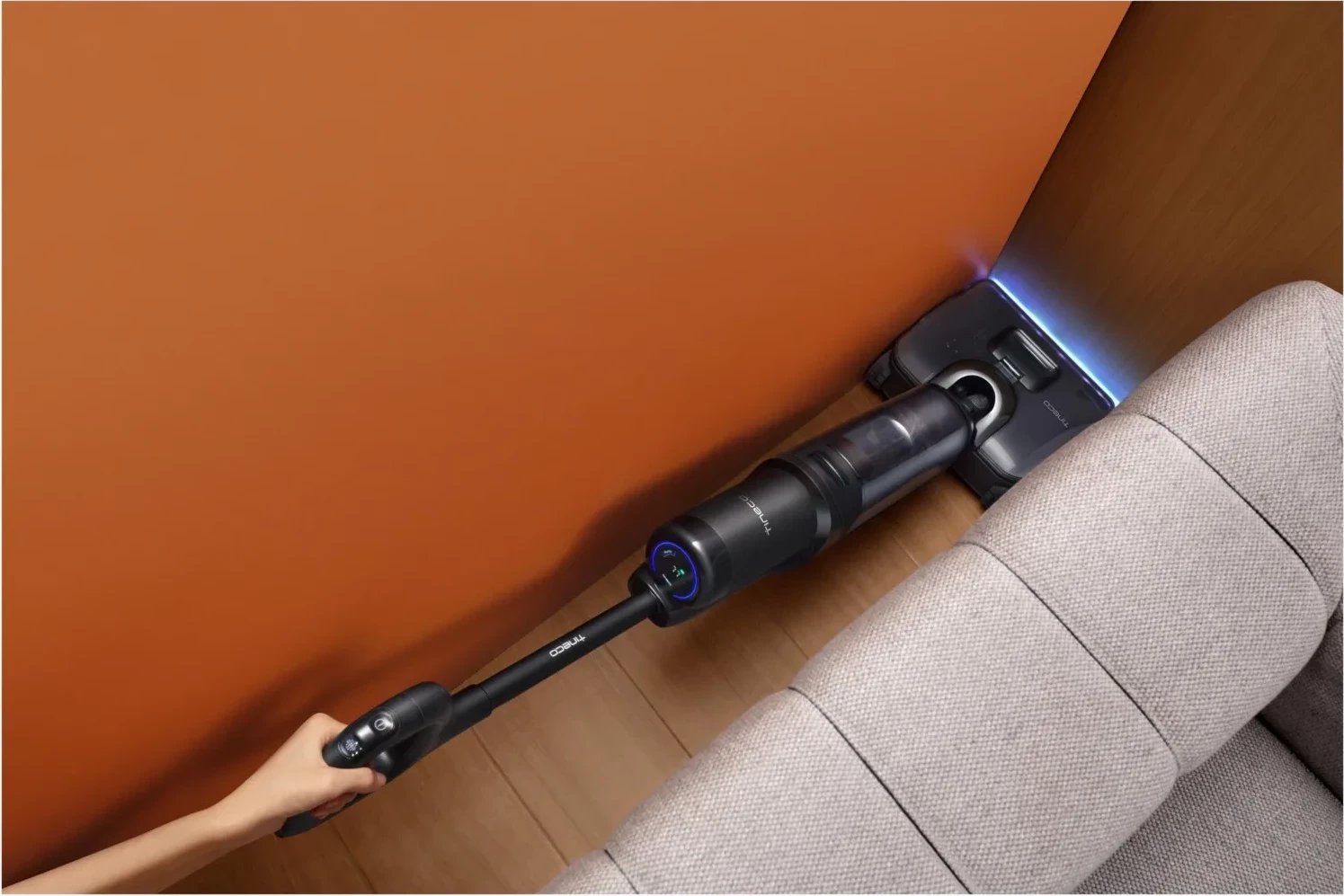 Pastrues dyshemeje Tineco Floor One S7 Stretch Steam Plus, me avull, i zi