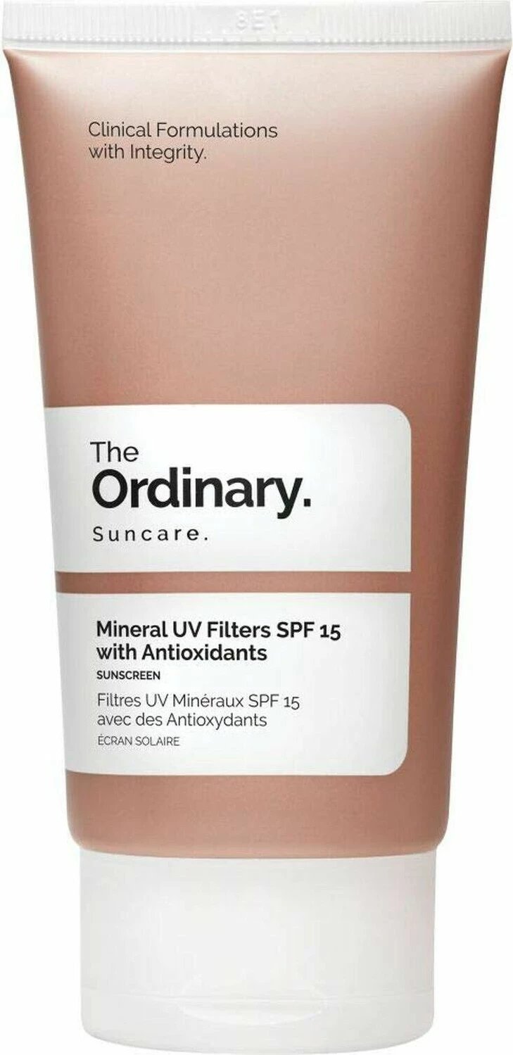 Krem mbrojtës The Ordinary, Mineral UV Filters SPF 15 me Antioksidant, 50 ml