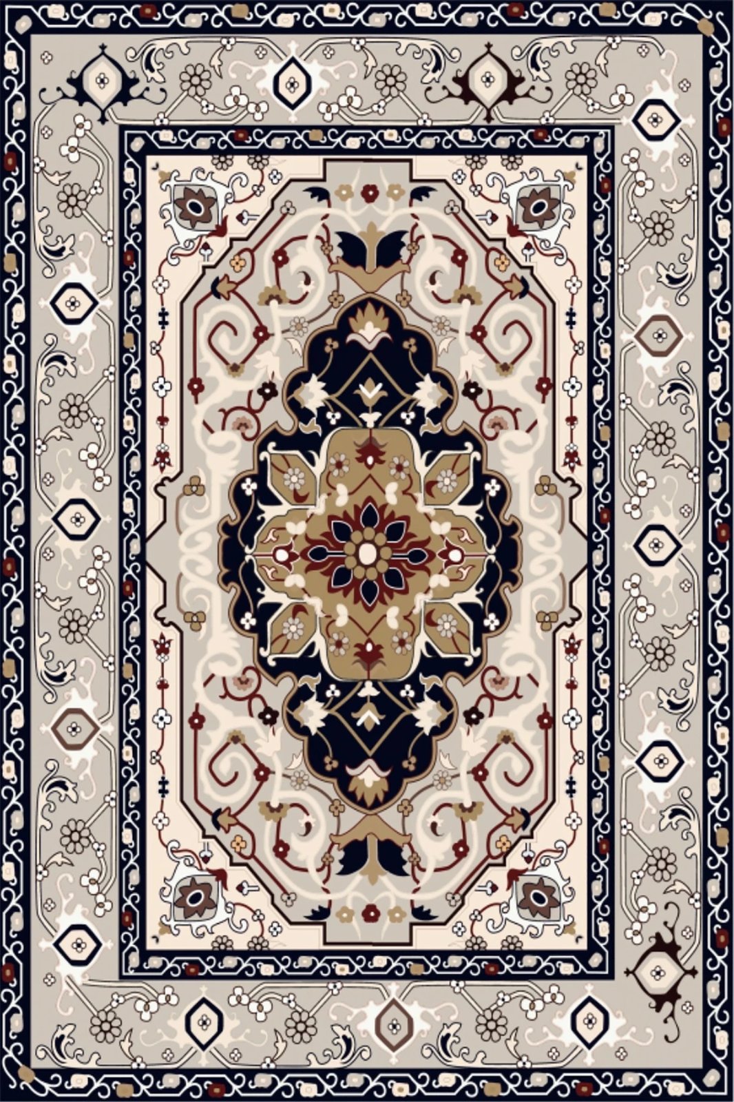 Qilim korridori, shumëngjyrësh, Conceptum Hypnose CT-1089, 80x150cm