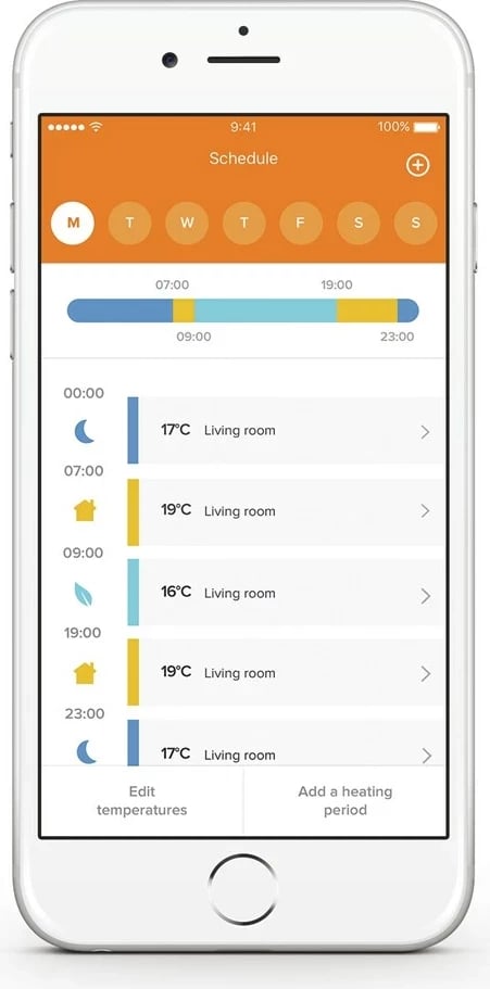 Termostat i mençur NETATMO NTH01-EN-EU, i bardhë
