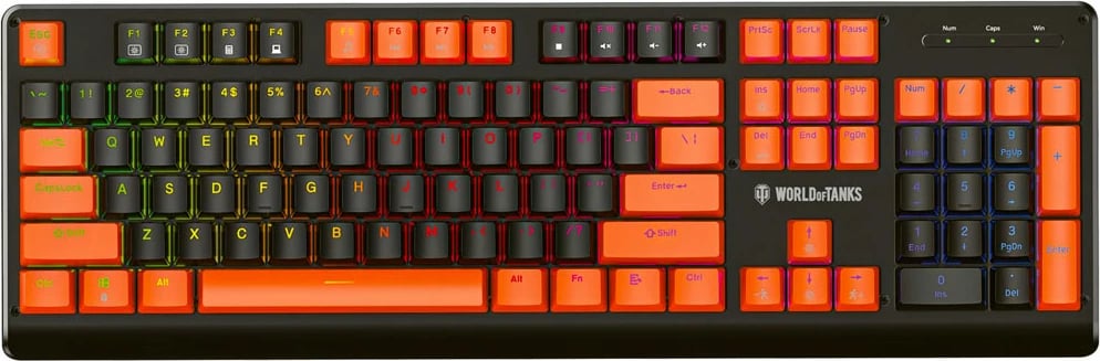 Tastierë Gaming Yenkee YKB WT300US DESTROYER (Metal Alloy, USB, Outemu Red)