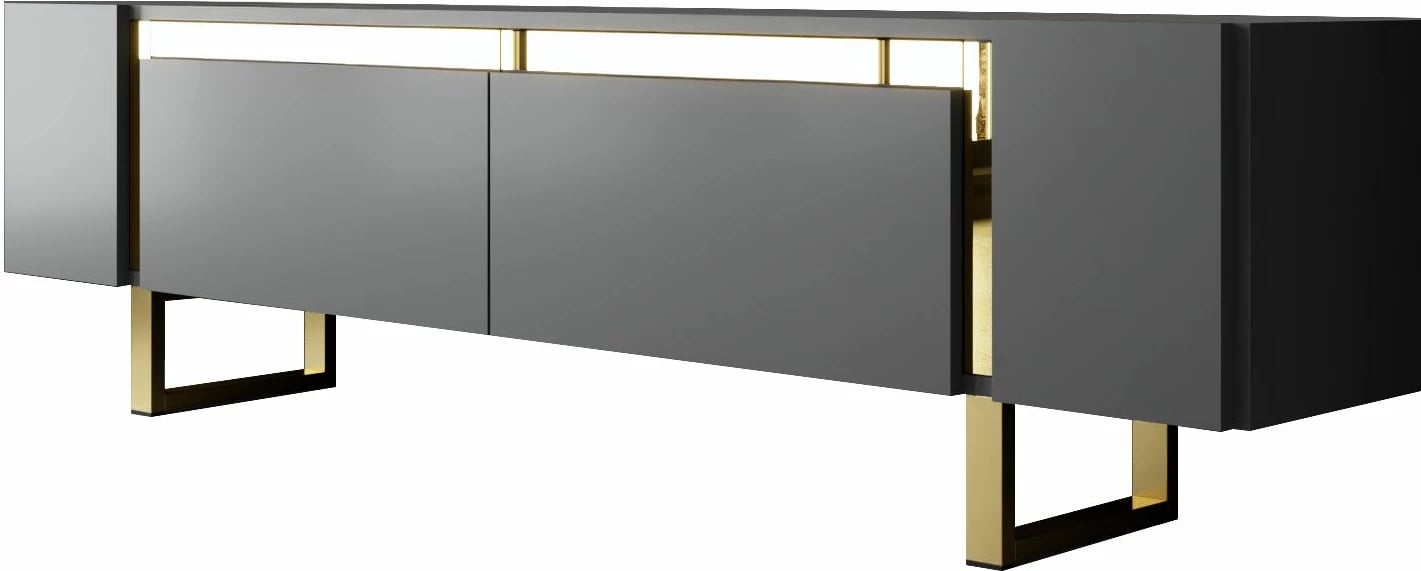 Komodë TV Hanah Home, Yildiz, antracit dhe ar