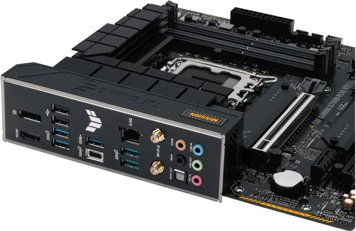Pllakë amë ASUS TUF GAMING B760M-PLUS WIFI D4, Intel B760, LGA 1700, micro ATX