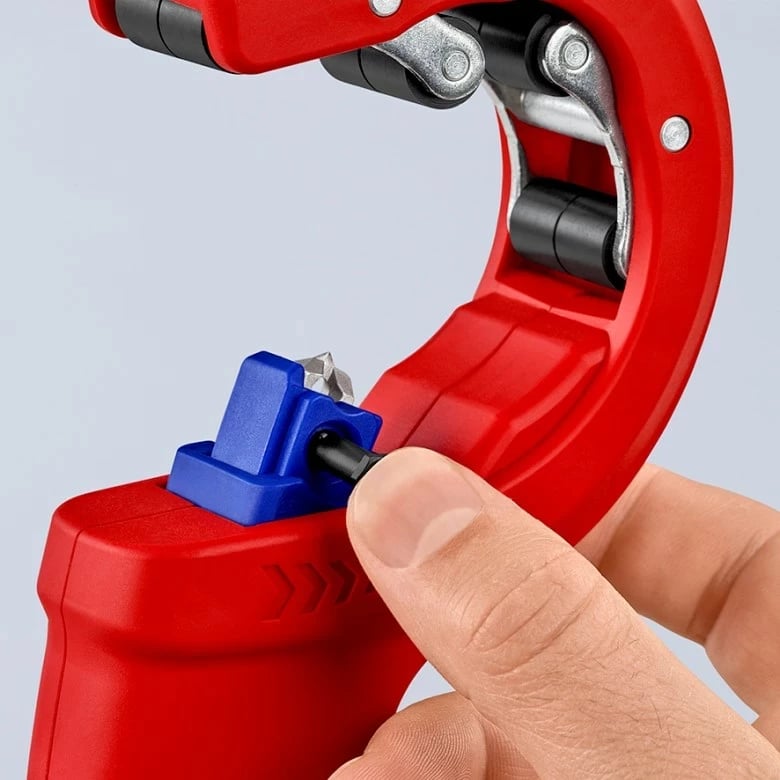 Prerës tubash manual Knipex 90 23 01 BK, Blu