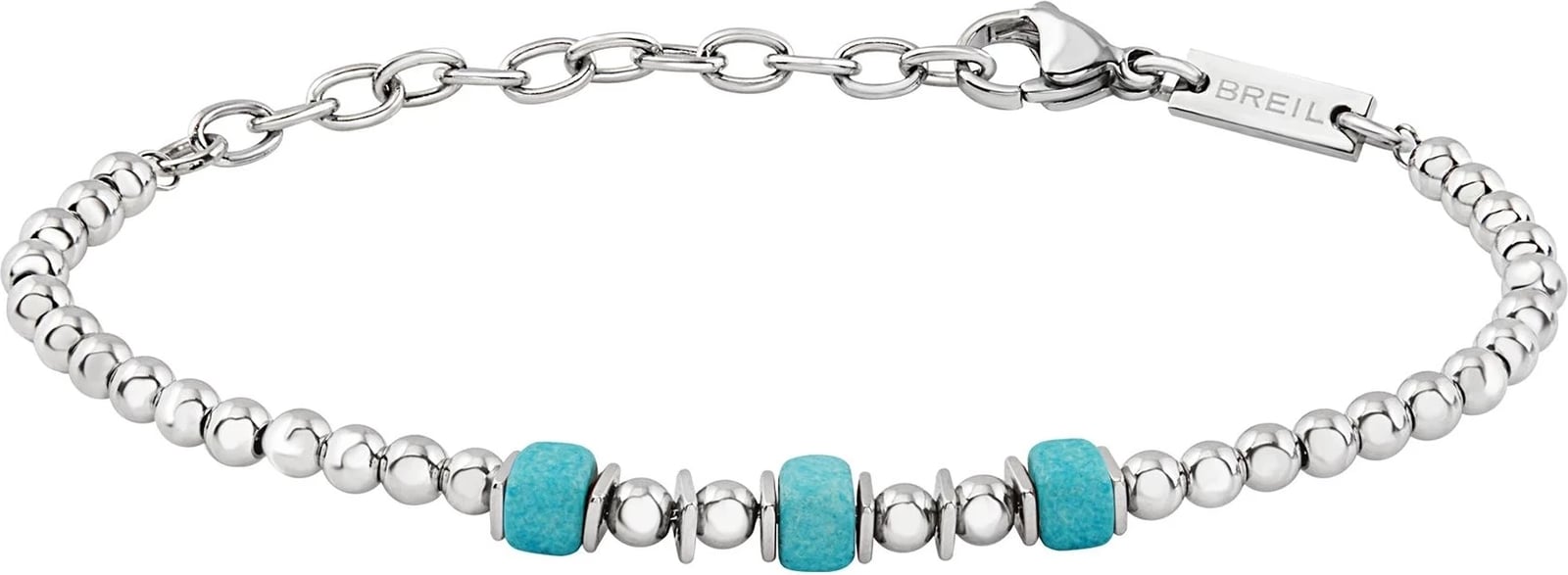 Byzylyk për meshkuj BREIL JEWELS TJ3544, argjend me të kaltër