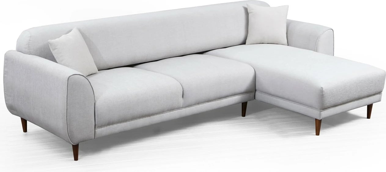 Kënd divan-krevat Atelier del Sofa, kënd i djathtë, bezhë