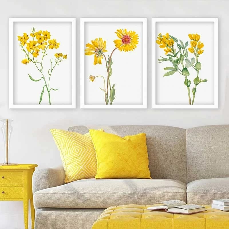 Pikturë dekorative me kornizë (3 copë), Wallity, 3BC_22613791_3545