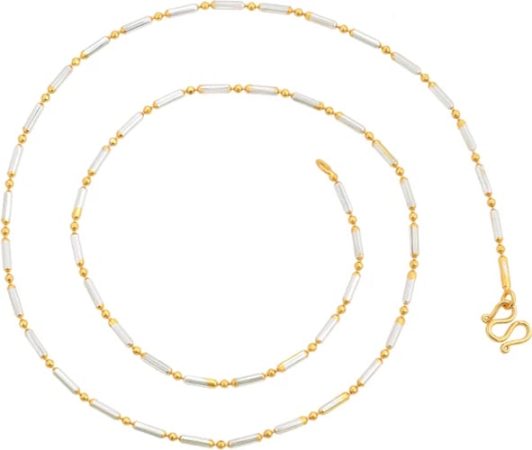 Qafore e praruar në ari, verdhë/bardhë QAVB, 440x2 mm