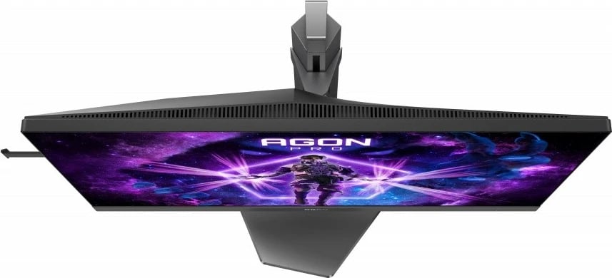 Monitor AOC AG276QZD2, 26.7 inç, QD OLED, 240Hz, i zi/argjendtë