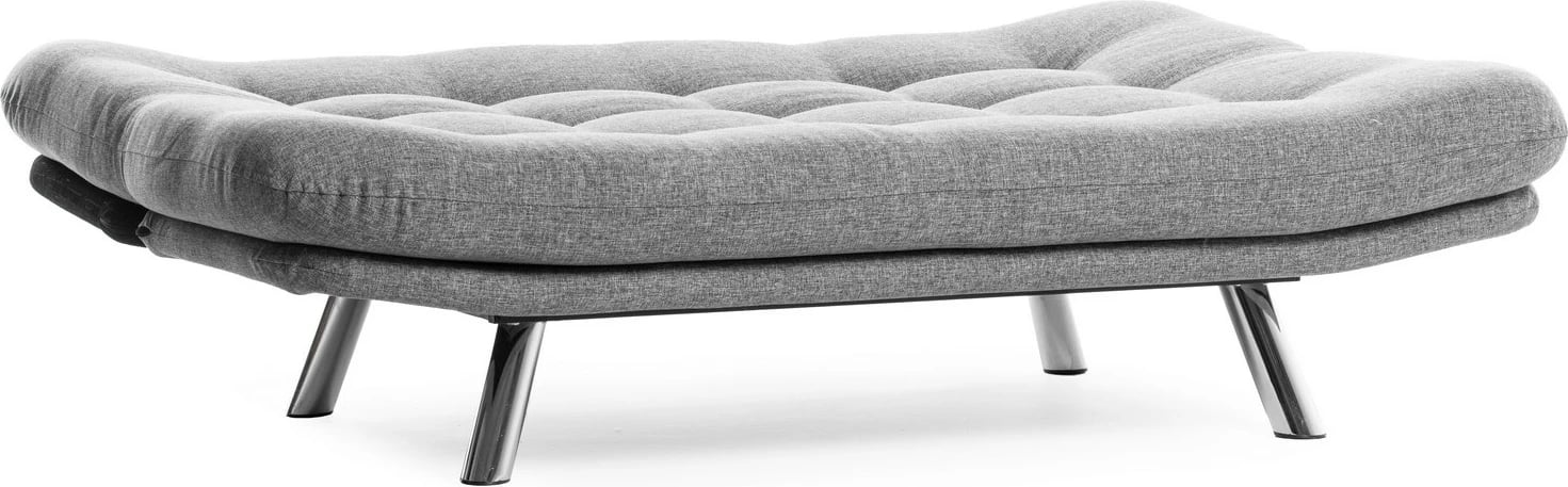 Krevat-sofa treshe, Atelier del Sofa, Misa Small, ngjyrë gri e çelët