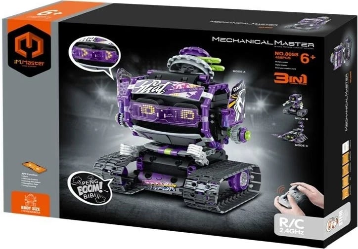 Set ndërtimi robotik IM.MASTER RC 3in1, 458 pjesë, pa markë