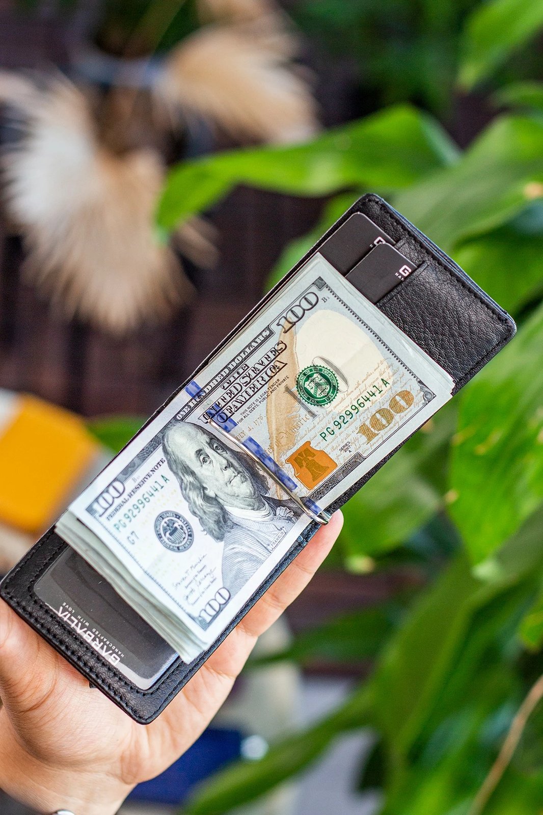 Portofol për burra, lëkurë e zezë, Celtic, Zoozie Bags