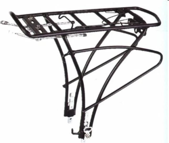 Raft bagazhesh për biçikletë Yakimasport, i zi