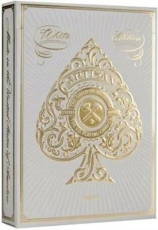 Letra lojërash Bicycle Artisan White Edition, Universal, Bardhë