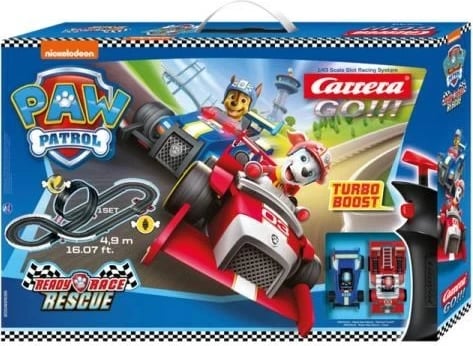 Set garash Carrera Paw Patrol Ready Race Rescue, 4.9m, Shumëngjyrësh