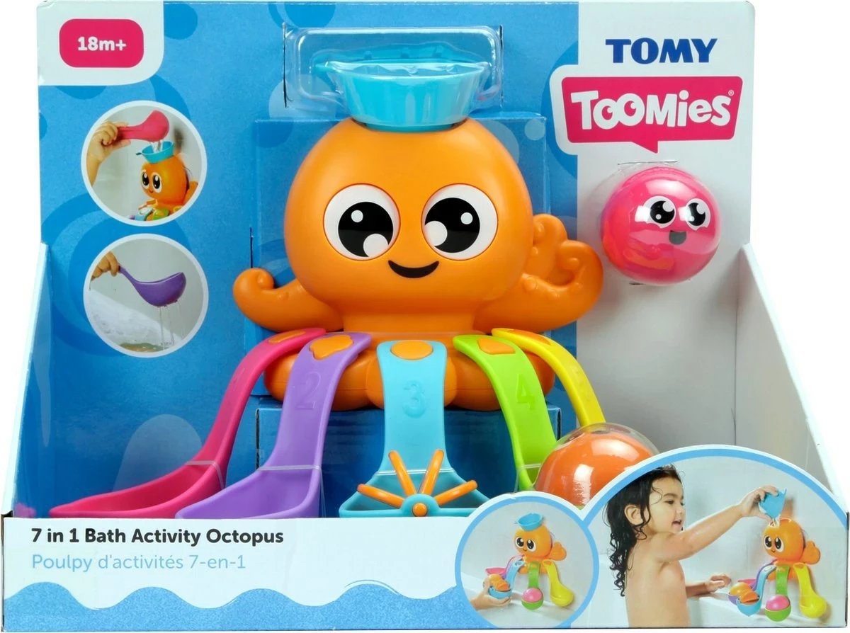 Set loje për banjë Tomy Toomies E73104, shumëngjyrësh