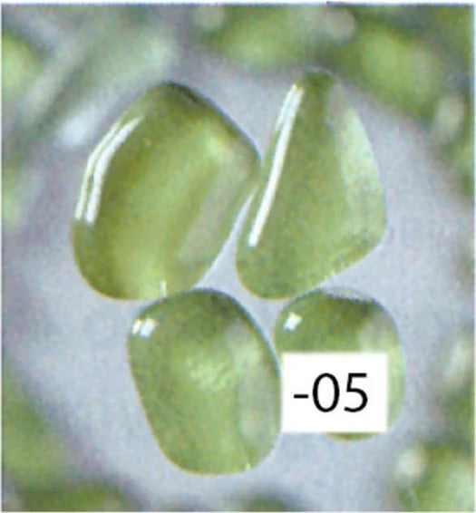 Mozaik qelqi NEXT 22183-05, 140 copë, Jeshile