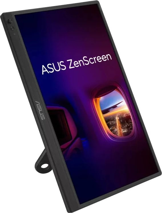Monitor portativ Asus ZenScreen MB169CK, 15.6", IPS, FHD, USB-C, mini HDMI, Zi