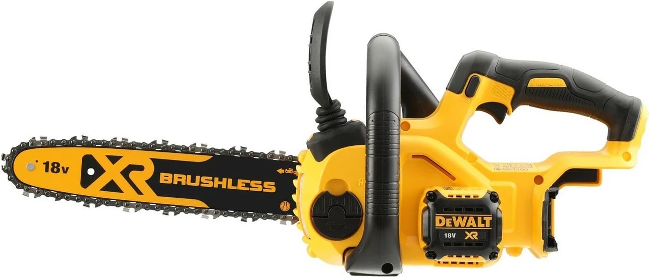 Sharrë elektrike DeWALT DCM565N-XJ, 30 cm, bateri 5 Ah, zi-verdhë