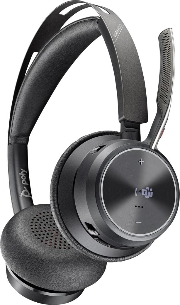 Kufje Poly Voyager Focus 2 Microsoft Teams Certified USB-C-C Headset +USB-C/A Adapter