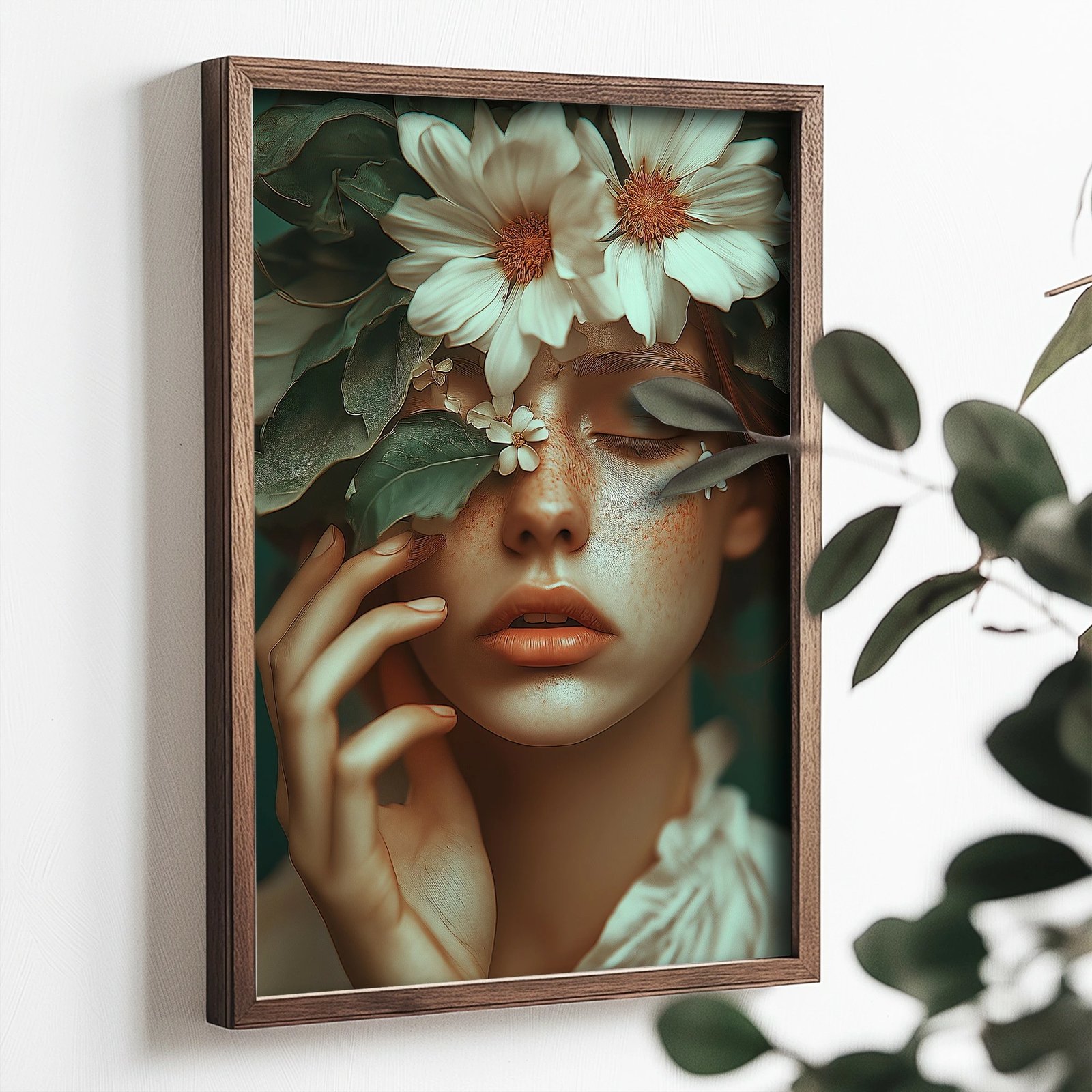 Pikturë dekorative me kornizë MDF, Wallity, TUN116-L