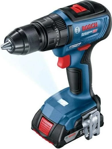 Kaçavidë me bateri BOSCH GSB 18V-50, 2x2.0Ah, 50/24Nm, Brushless, L-CASE