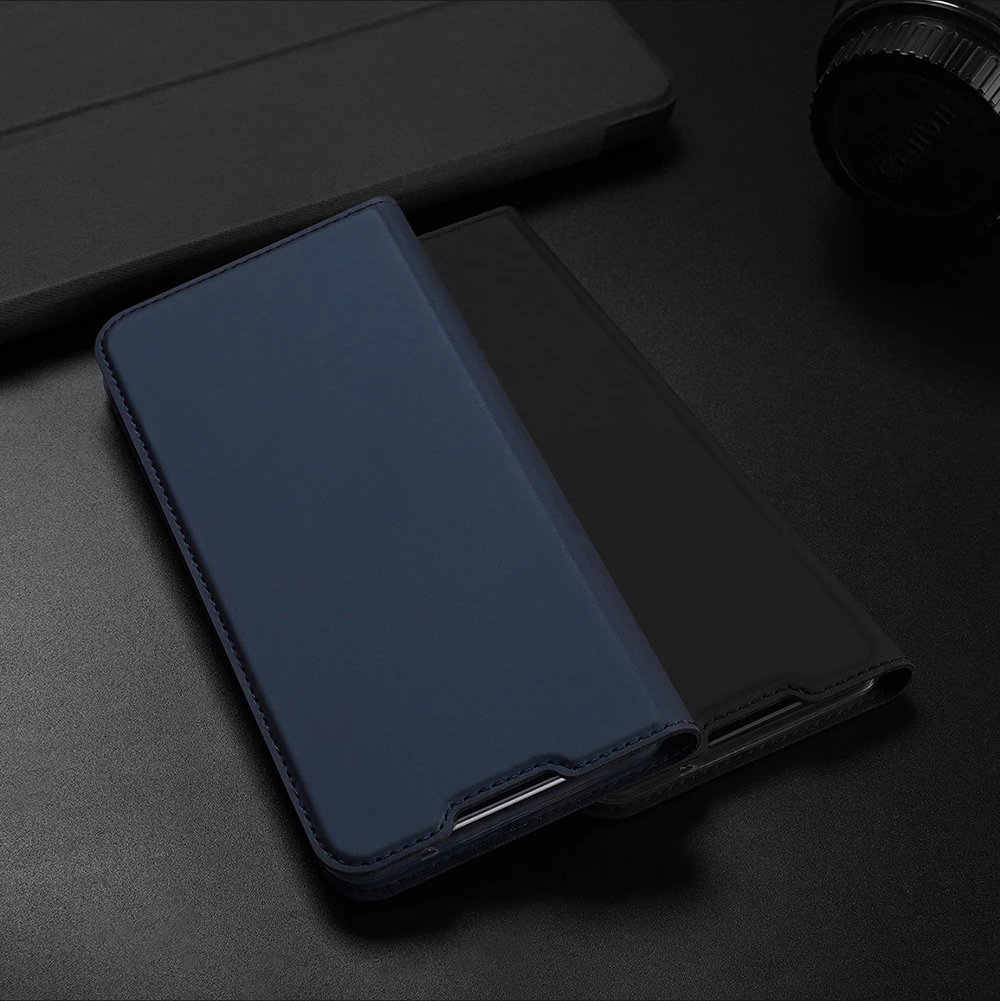 Mbështjellës Dux Ducis Skin Pro për Realme Narzo 50A, me kapak, i zi