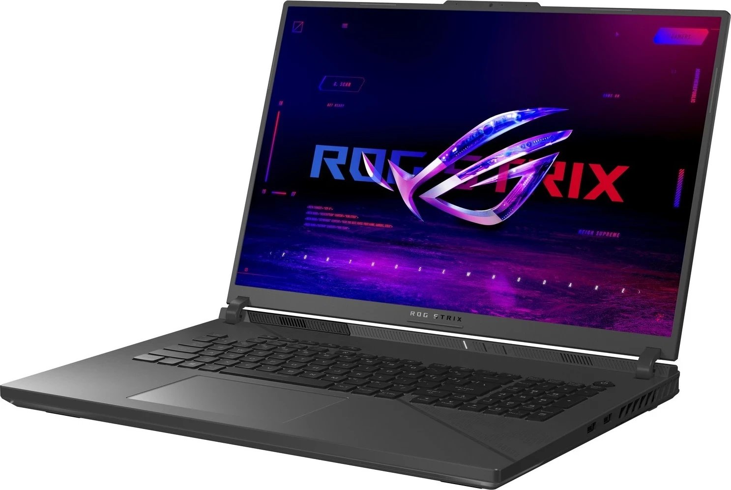 Laptop gaming Asus ROG Strix SCAR G18 G814JIR-N6009W, i9-14980HX, 18"-240Hz, 16GB, 1TB, W11Home, RTX4070, gri