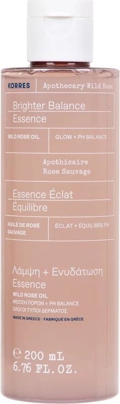 Esencë për fytyrë Korres Apothecary Wild Rose Brighter Balance Essence 200ml për femra