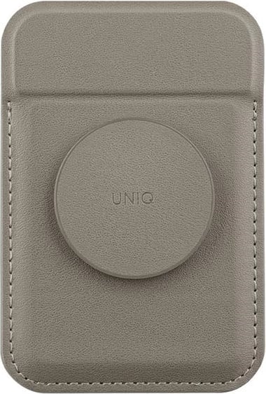 Mbështjellës magnetik për karta UNIQ Flix, për celular, MagSafe, Gri