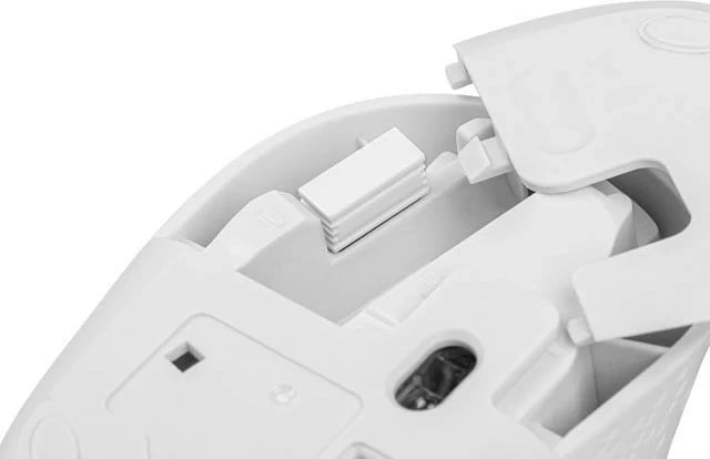 Maus Natec Stork, pa kabllo, optik, 1600 dpi, bardhë