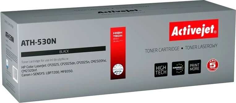 Toner zëvendësues Activejet ATH-530N për printer HP, i zi