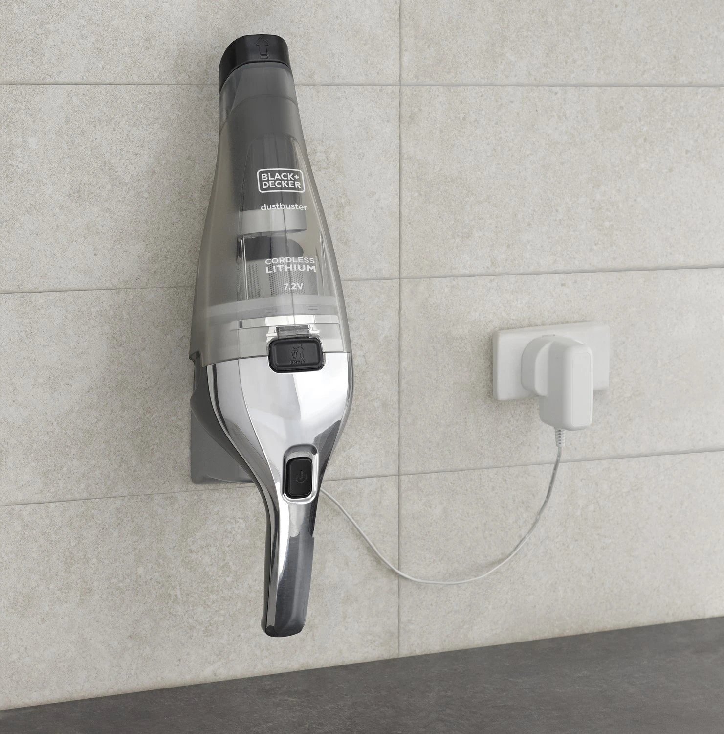 Fshesë dorëz Black&Decker, gri-argjendtë