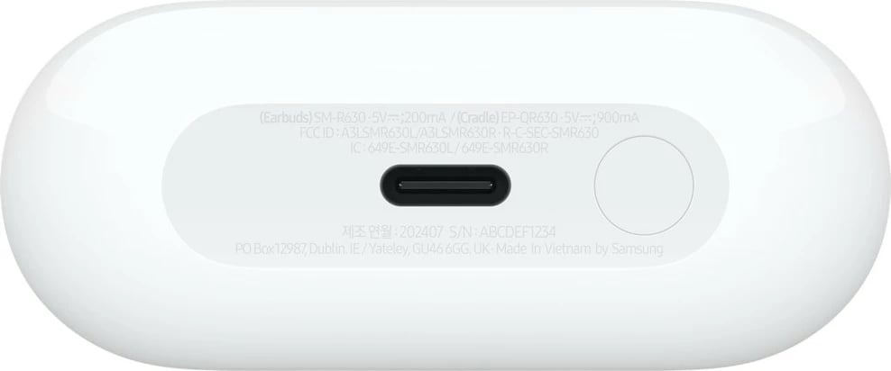 Kufje Samsung Galaxy Buds3 Pro, True Wireless Stereo, 5.4 g, Bardhë