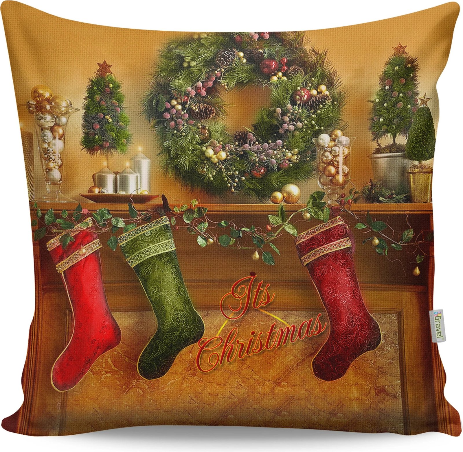 Jastëk dekorativ multingjyrësh Evila Originals, A12976, 43x43cm