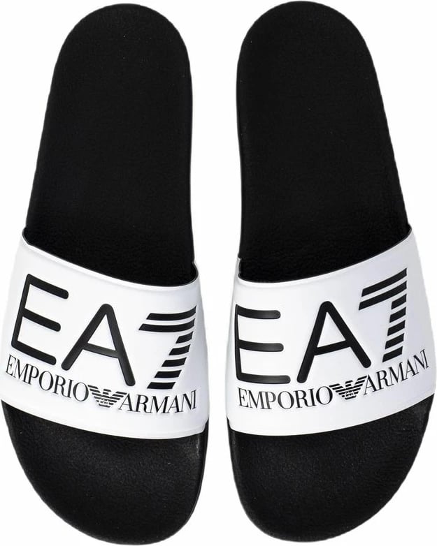 Sandale femra EA7 Emporio Armani, e zezë dhe e bardhë