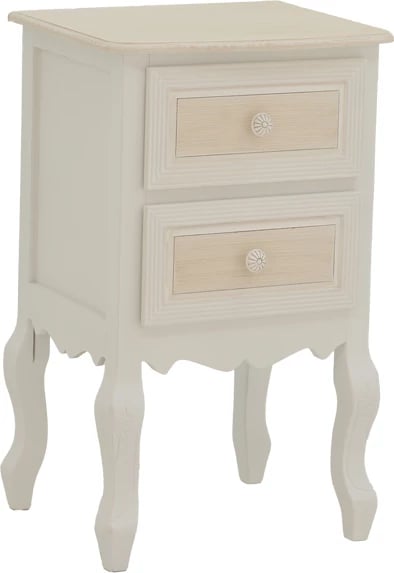 Komodinë me sirtarë Joliene, ngjyrë natyrale-antike, MDF, 40x34.5x64.5cm