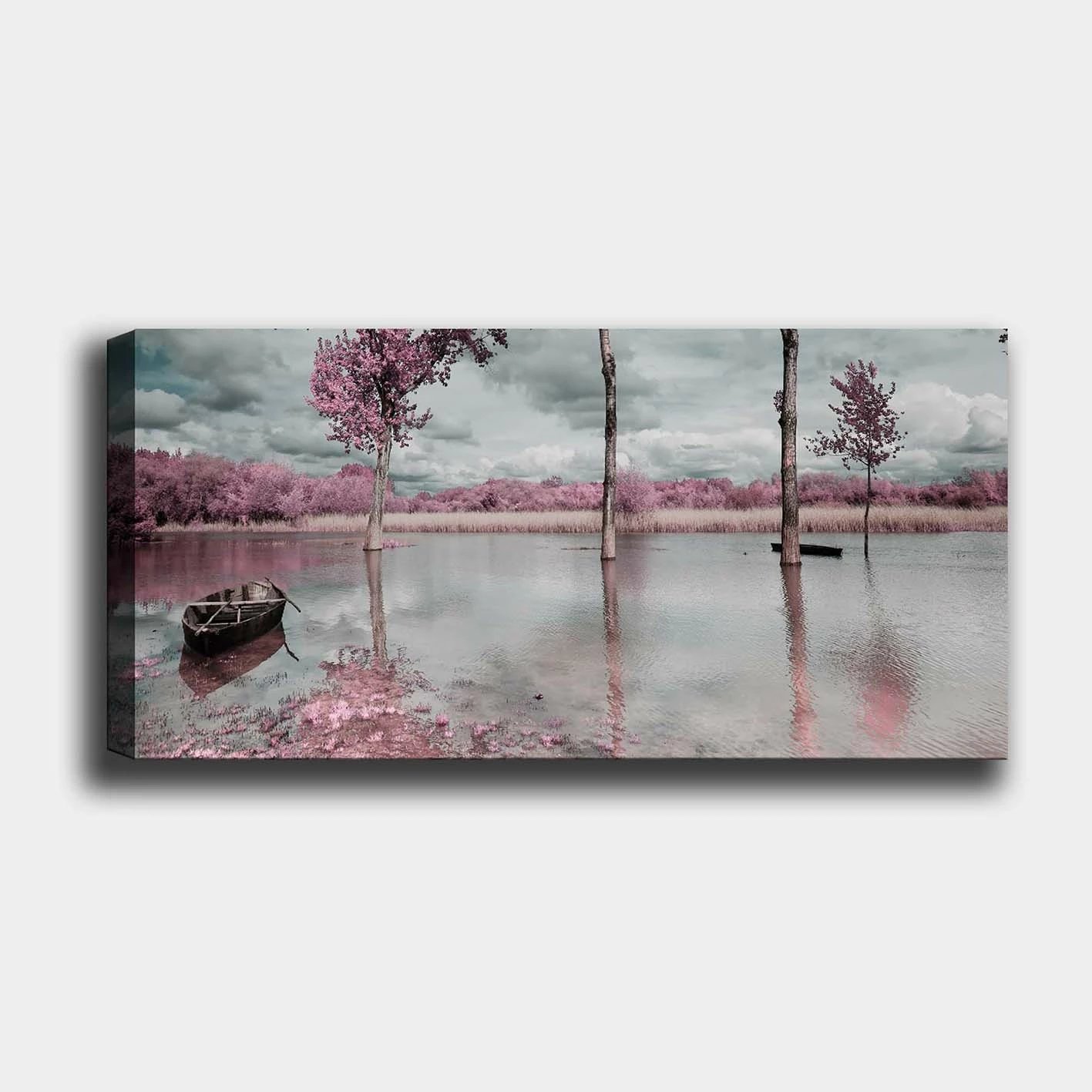 Pikturë dekorative në kanavacë, shumëngjyrëshe, YTY103172131575_3080, 30x80cm