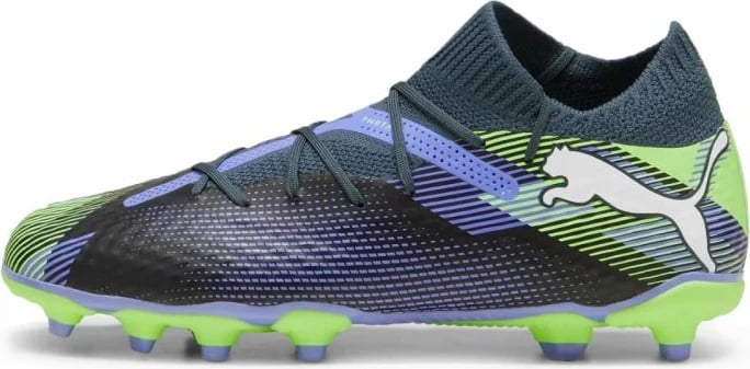 Atlete futbolli Puma për fëmijë, të kaltra dhe të gjelbra