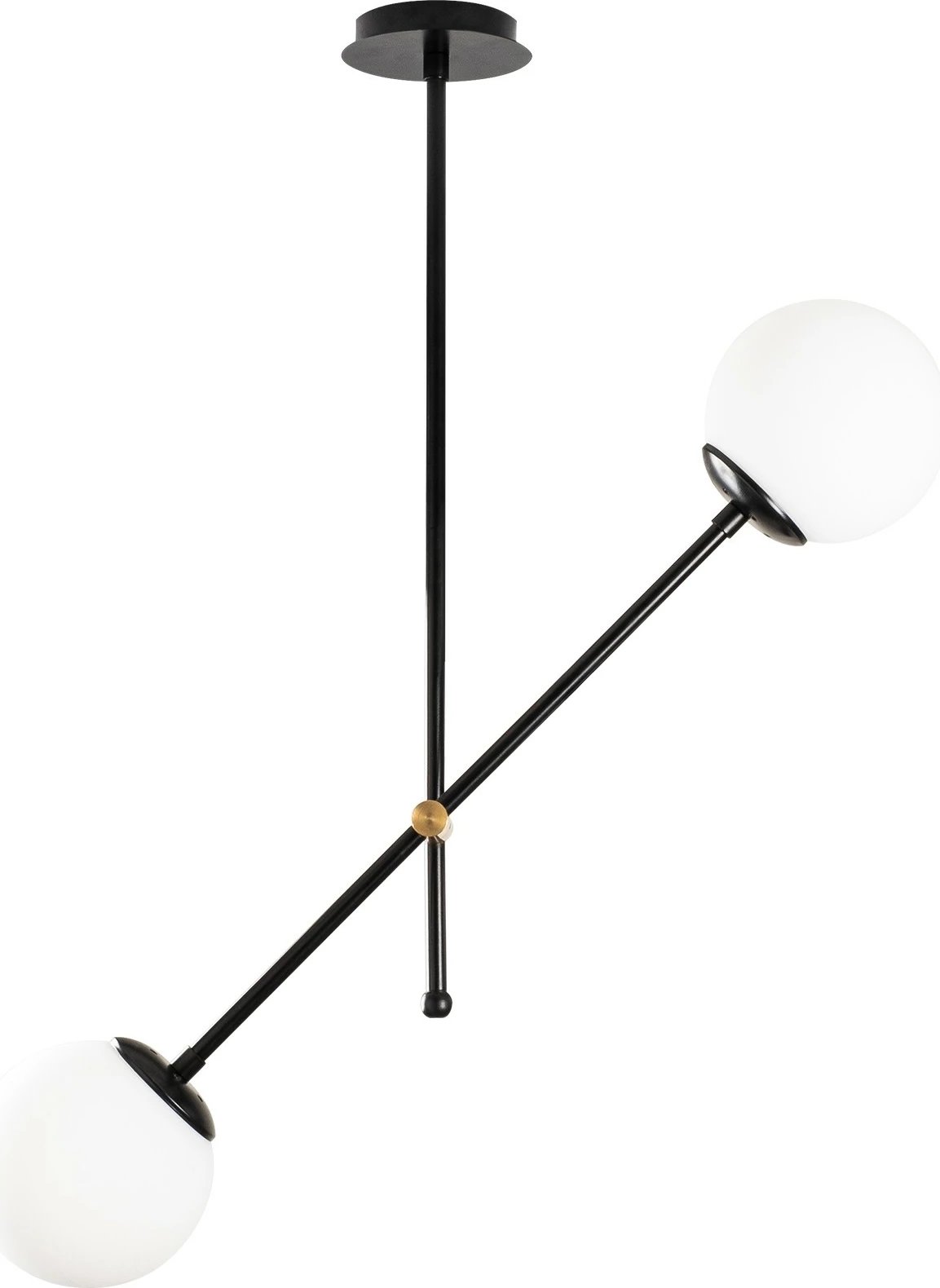 Llambë tavani Opviq, Best - 636 - S, e zezë dhe e bardhë